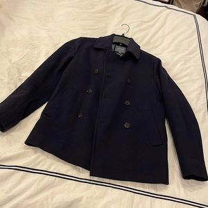 Bonobos navy wool peacoat